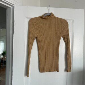 Loeffler Randall Crinkle Turtleneck (S)